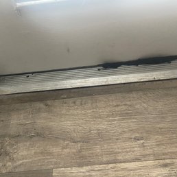 Weather stripping, gnats, roach, leaking sink Weather stripping, gnats, roach, leaking sink