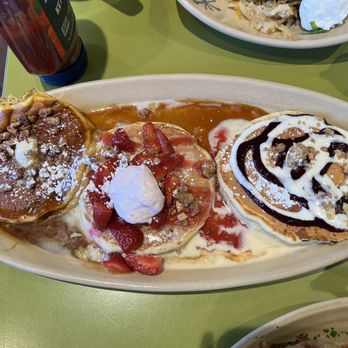 Snooze, an A.M. Eatery - Pancake Flight - Breakfast & Brunch Near Me - Orange, California