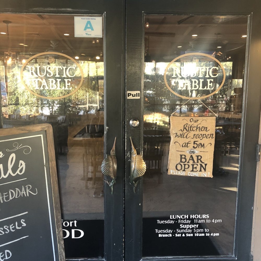 Rustic Table - Entrance - Southern Near Me - Pawleys Island, South Carolina Rustic Table - Entrance - Southern Near Me - Pawleys Island, South Carolina