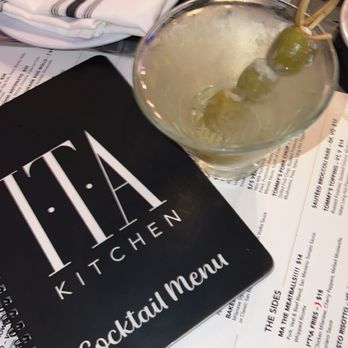ITA Kitchen - Dirty martini - Italian Near Me - Bay Shore, New York ITA Kitchen - Dirty martini - Italian Near Me - Bay Shore, New York