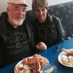 Captain George - Good service and great food. Prices are fair and servings good. The fresh cut chips make the meal very special!