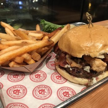 Ballast Point - Blue cheese burger - Brewpubs Near Me - Anaheim, California