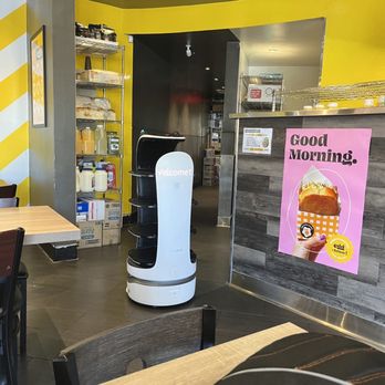 Egg Happiness - The robot. Was not bossy. - Korean Near Me - Dublin, California
