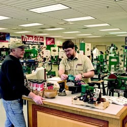 Grizzly Industrial - Bellingham Sales Staff Assisting Customers in the Showroom