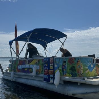 Adventures at Sea - Ice cream pontoon! Pulls right up to you! - Boating Near Me - Panama City Beach, Florida Adventures at Sea - Ice cream pontoon! Pulls right up to you! - Boating Near Me - Panama City Beach, Florida