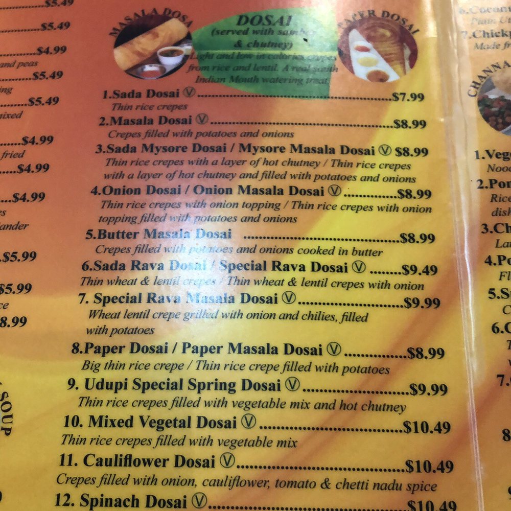 Udupi Indian Vegetarian & Vegan Cuisine - Indian Near Me - Tempe, Arizona Udupi Indian Vegetarian & Vegan Cuisine - Indian Near Me - Tempe, Arizona