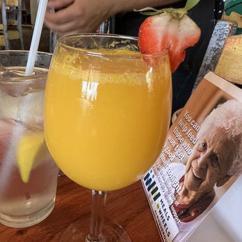 The Range Cafe - Orange Mimosa - Mexican Near Me - Albuquerque, New Mexico