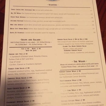 Texas Tea Room - Menu - front side. - Tea Rooms Near Me - Carthage, Texas Texas Tea Room - Menu - front side. - Tea Rooms Near Me - Carthage, Texas
