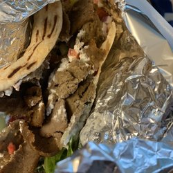 Greek Burrito - Gyro Sandwich