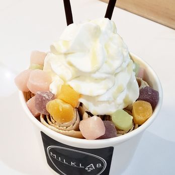 Milk Lab - Cary - More mochi! On the teas N me flavour - Ice Cream & Frozen Yogurt Near Me - Cary, North Carolina