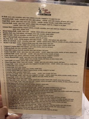 Menu photo 8 Twin Sushi Mandeville, LA