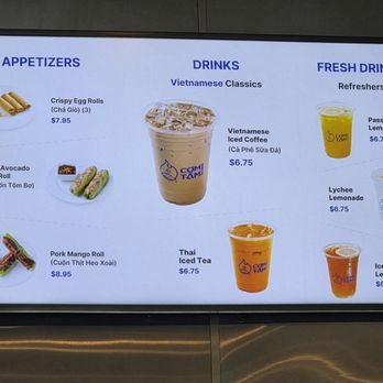 Com Tâm Bros - Appetizers & Drinks Menu - Vietnamese Near Me - Hayward, California