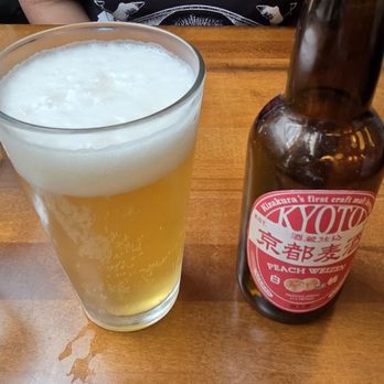 Taniku Izakaya - Peach-weizen - Izakaya Near Me - San Francisco, California