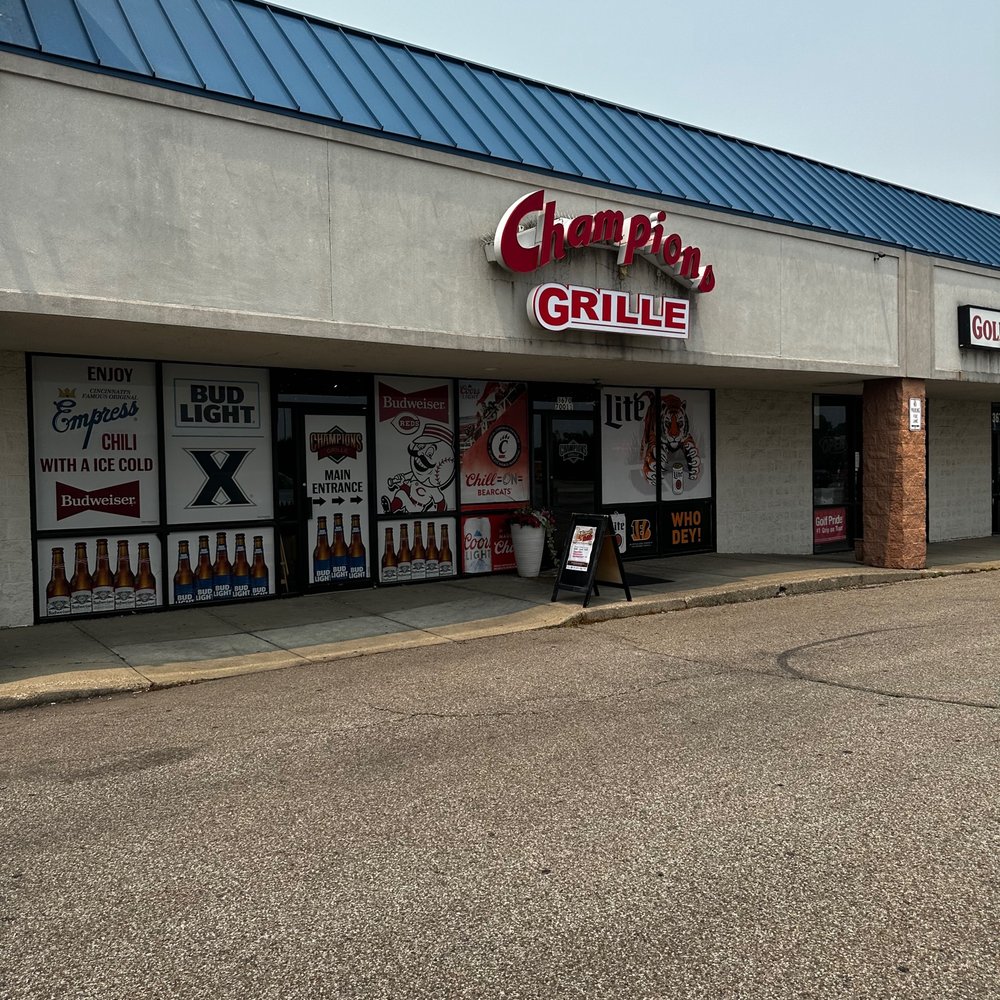 Champions Grille - Outside the restaurant - Beer, Wine & Spirits Near Me - Cincinnati, Ohio