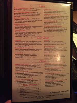 Menu photo 8 D'Raymonds Albany, NY