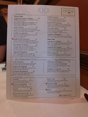 Sirena Serious EATalian by null