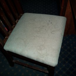 Stains on chair