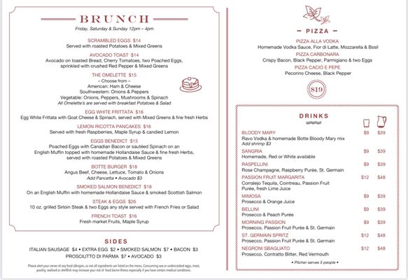 Menu photo 5 Botte UES New York, NY Menu photo 5 Botte UES New York, NY