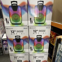 Audio Video Plaza - Loud trolley Bluetooth party speakers with beautiful dancing lights.