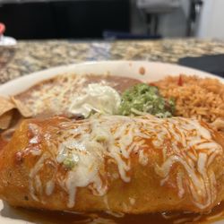 Delicias Mexican Grill - Shrimp Burrito