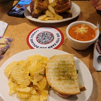 Jason's Deli - Chicken panni, half and tomato basil soup - Sandwiches Near Me - Shreveport, Louisiana