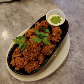 The Rustic - Calf fries....actually calf testicles. My husband said they have am oyster vibe to it so if you like oysters, try these - Bars Near Me - Houston, Texas The Rustic - Calf fries....actually calf testicles. My husband said they have am oyster vibe to it so if you like oysters, try these - Bars Near Me - Houston, Texas