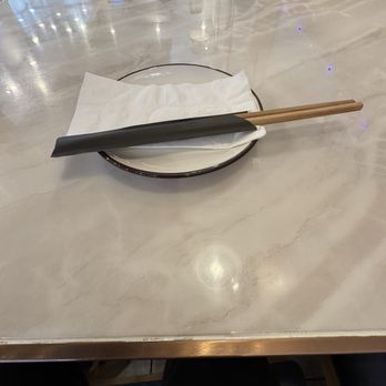 Noodle St - Plate setting for one - Noodles Near Me - Pasadena, California