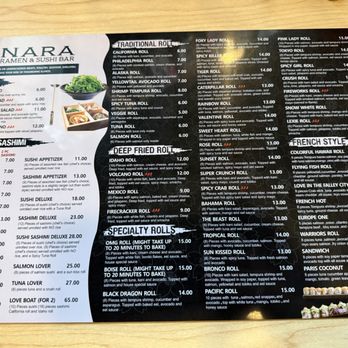 Nara Ramen and Sushi Bar - Ramen Near Me - Kuna, Idaho Nara Ramen and Sushi Bar - Ramen Near Me - Kuna, Idaho