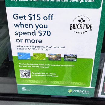 Brick Fire Tavern - Promo with ASB - Pizza Near Me - Honolulu, Hawaii Brick Fire Tavern - Promo with ASB - Pizza Near Me - Honolulu, Hawaii