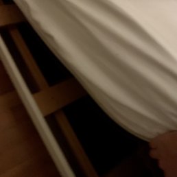 No box spring, prepare for a restless night sleep. No box spring, prepare for a restless night sleep.