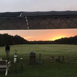 The Meadows Driving Range - Driving range at sunset