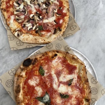 Simò Pizza - Meatpacking - Prosciutto e Funghi Pizza, Margherita - Pizza Near Me - New York, New York