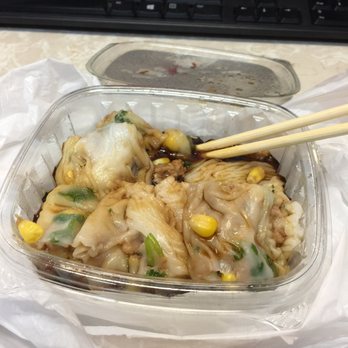 Joe's Steam Rice Roll - Small beef roll with corn, cilantro, and scallion $4 - Dim Sum Near Me - Flushing, New York