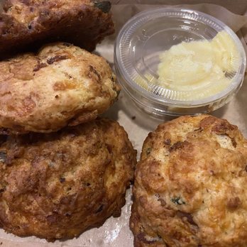 Lazy Dog Restaurant & Bar - Bacon Cheddar Biscuits - Comfort Food Near Me - Naperville, Illinois Lazy Dog Restaurant & Bar - Bacon Cheddar Biscuits - Comfort Food Near Me - Naperville, Illinois