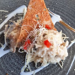 Mushroom risotto from reservation restaurant was good