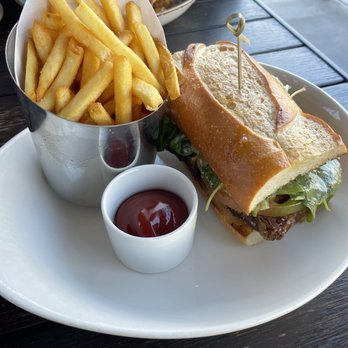 Haven Craft Kitchen + Bar - Pork belly BLT with Fries - New American Near Me - Orange, California Haven Craft Kitchen + Bar - Pork belly BLT with Fries - New American Near Me - Orange, California