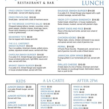 By the Bridge - Lunch - Southern Near Me - Swansboro, North Carolina By the Bridge - Lunch - Southern Near Me - Swansboro, North Carolina