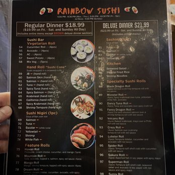 Rainbow Sushi - Sushi Bars Near Me - Jacksonville, Florida