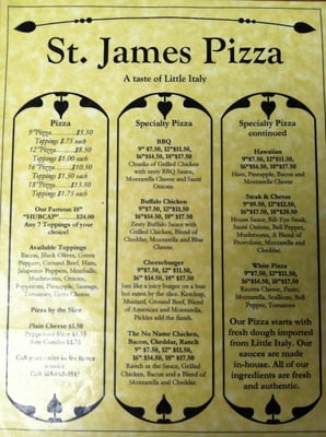 Menu photo 8 St James Deli & Spirits Lexington Park, MD