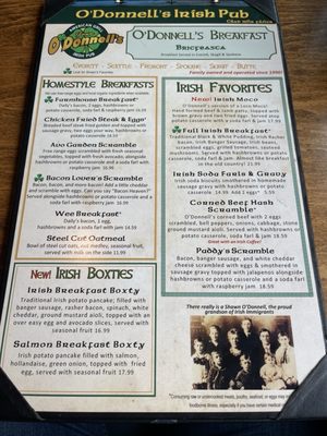Menu photo 4 Shawn O'Donnell's Mount Vernon, WA