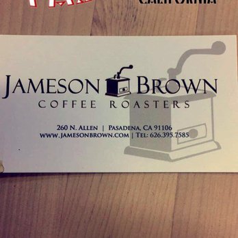 Jameson Brown Coffee Roasters - Coffee & Tea Near Me - Pasadena, California Jameson Brown Coffee Roasters - Coffee & Tea Near Me - Pasadena, California