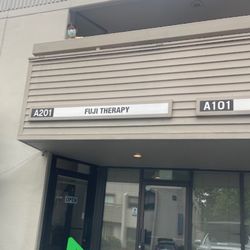 Fuji Therapy - Take glass door on the left. Up a flight of stairs, and Suite 201 is on your right.