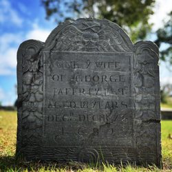 Point Of Graves - 1682!! The oldest one I found - incredible!!