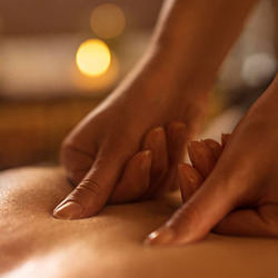 Peaceful Massage - Shiatsu finger pressure helps to relieve pain in other areas fo the body.