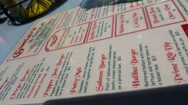 Menu photo 7 Gustav's Leavenworth, WA