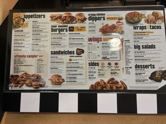 Menu photo 2 Buffalo Wild Wings Coral Springs, FL