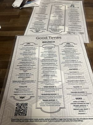 Menu photo 3 Good Times Kitchen + Bar Houston, TX