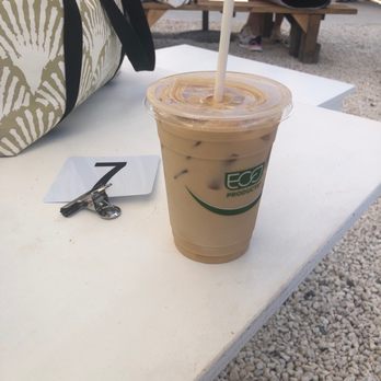 Arvo Café - Large iced latte - Cafes Near Me - Honolulu, Hawaii