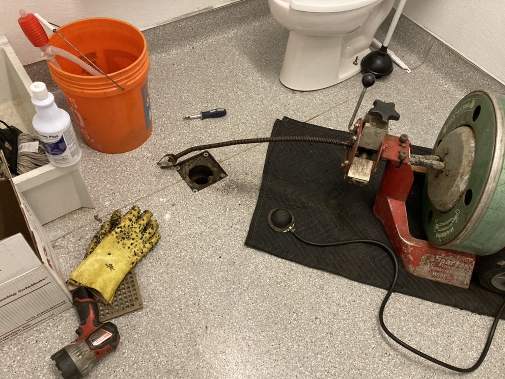 Slide of Positive Flow Drain Services