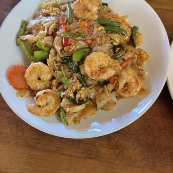 Thai Taste Restaurant - Pad Thai Shrimp - Thai Near Me - San Ramon, California